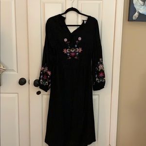 Old navy floral dress medium